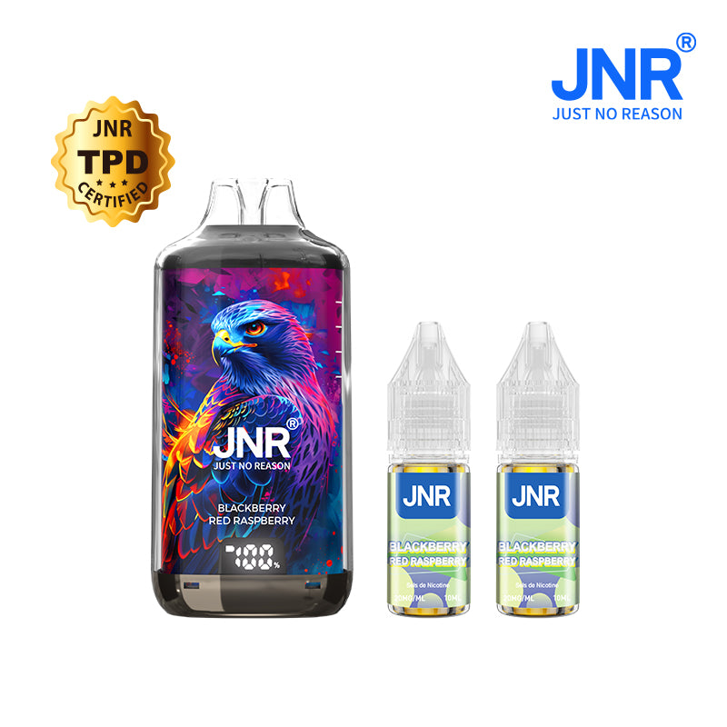 JNR Falcon-X 28K Refillable Kit Blackberry Red Raspberry