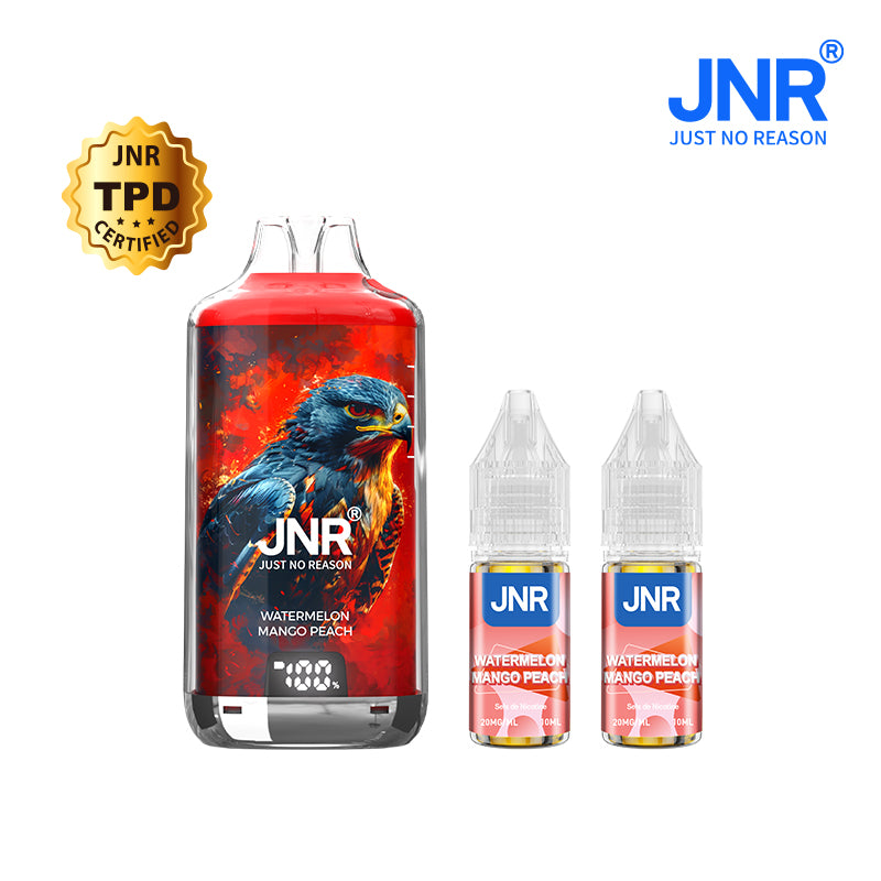 JNR Falcon-X 28K Refillable Kit Watermelon Mango Peach