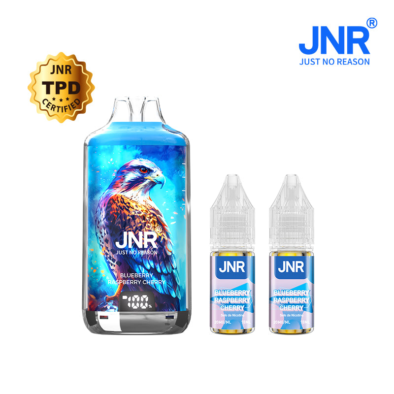 JNR Falcon-X 28K Refillable Kit Blueberry Raspberry Cherry